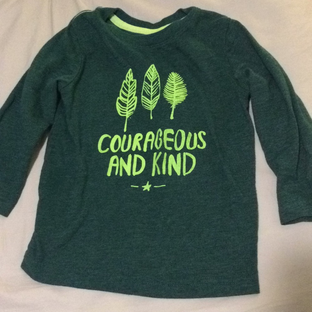 Cat and jack leaf long sleeve tee from Target
